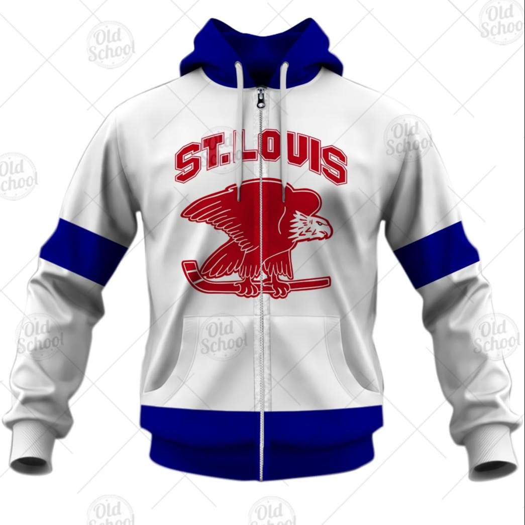 Personalized Vintage NHL St. Louis Eagles / Ottawa Senators Jersey