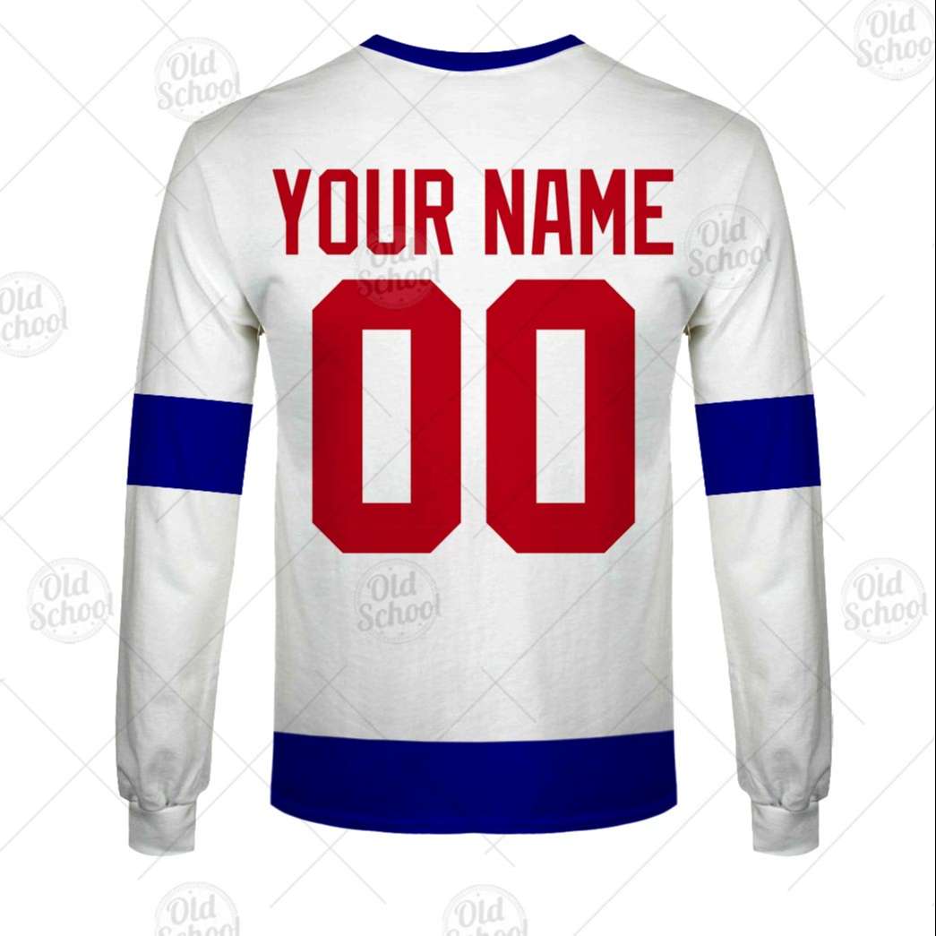 Personalized Vintage NHL St. Louis Eagles / Ottawa Senators Jersey