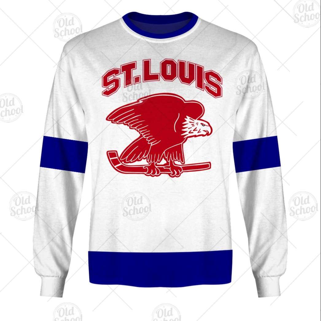 Personalized Vintage NHL St. Louis Eagles / Ottawa Senators Jersey