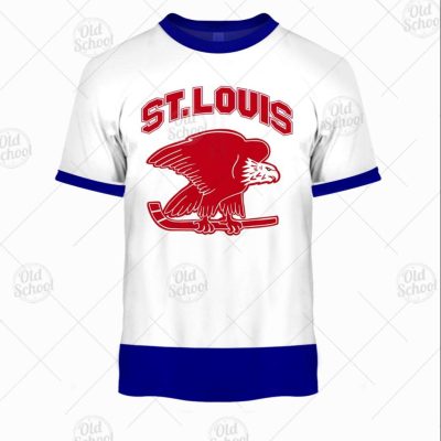 Personalized Vintage NHL St. Louis Eagles / Ottawa Senators Jersey