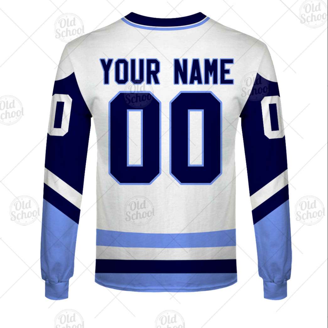 Personalized Vintage NHL Pittsburgh Penguins White Jersey