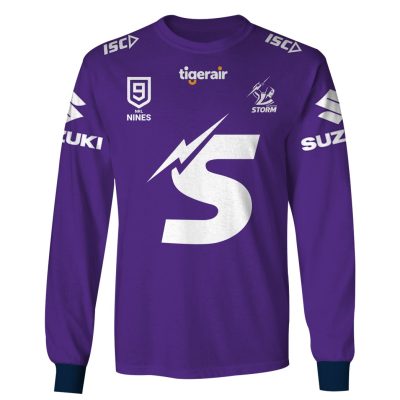 NRL Melbourne Storm Custom Name Number 2020 NRL Nines Jersey Sweatshirt