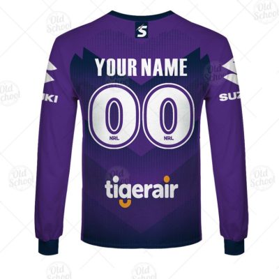 NRL Melbourne Storm Custom Name Number 2020 Home Jersey Sweatshirt