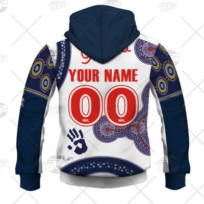 NRL Melbourne Storm Custom Name Number On Field Indigenous Jersey 2021 Pullover Hoodie