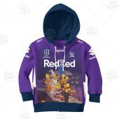Mon Yourname Nrlsimpsons002 Kid Hoodie Front.jpg - demo10