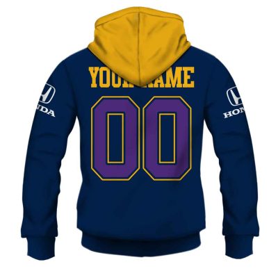 NRL Melbourne Storm Custom Name Number Vintage 1999 Home Jersey Pullover Hoodie