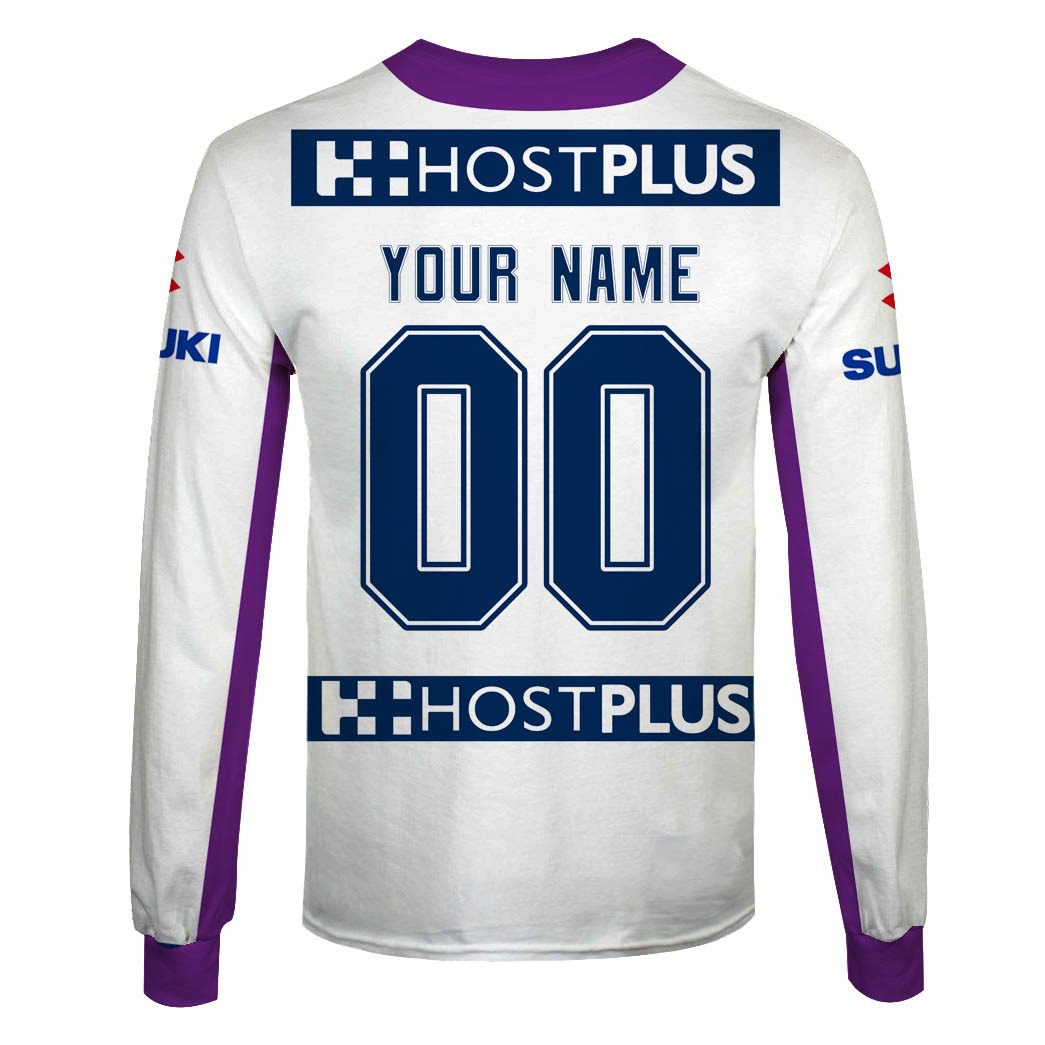 NRL Melbourne Storm Custom Name Number Vintage 2008 Away Jersey Sweatshirt