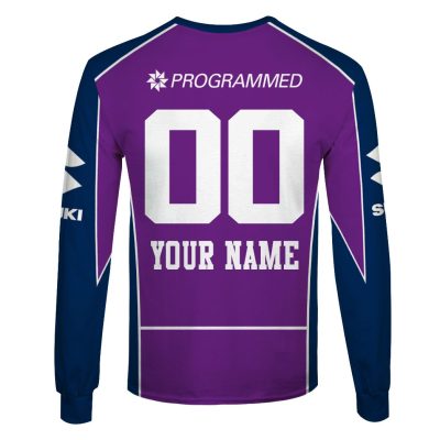 NRL Melbourne Storm Custom Name Number Vintage 2012 Home Jersey Sweatshirt
