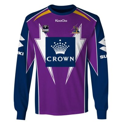 NRL Melbourne Storm Custom Name Number Vintage 2012 Home Jersey Sweatshirt
