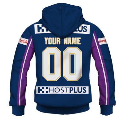NRL Melbourne Storm Custom Name Number 2006 ARL/NRL Home Jersey Pullover Hoodie