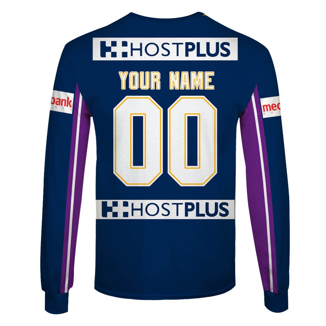 NRL Melbourne Storm Custom Name Number 2006 ARL/NRL Home Jersey Sweatshirt NRL Melbourne Storm Custom Name Number 2006 ARL/NRL Home Jersey Sweatshirt