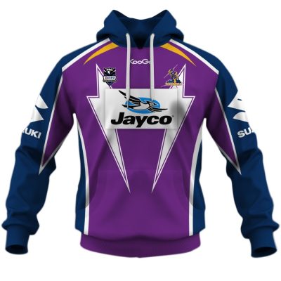 NRL Melbourne Storm Custom Name Number 2010 ARL/NRL Home Jersey Pullover Hoodie