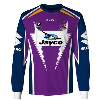NRL Melbourne Storm Custom Name Number 2010 ARL/NRL Home Jersey Sweatshirt