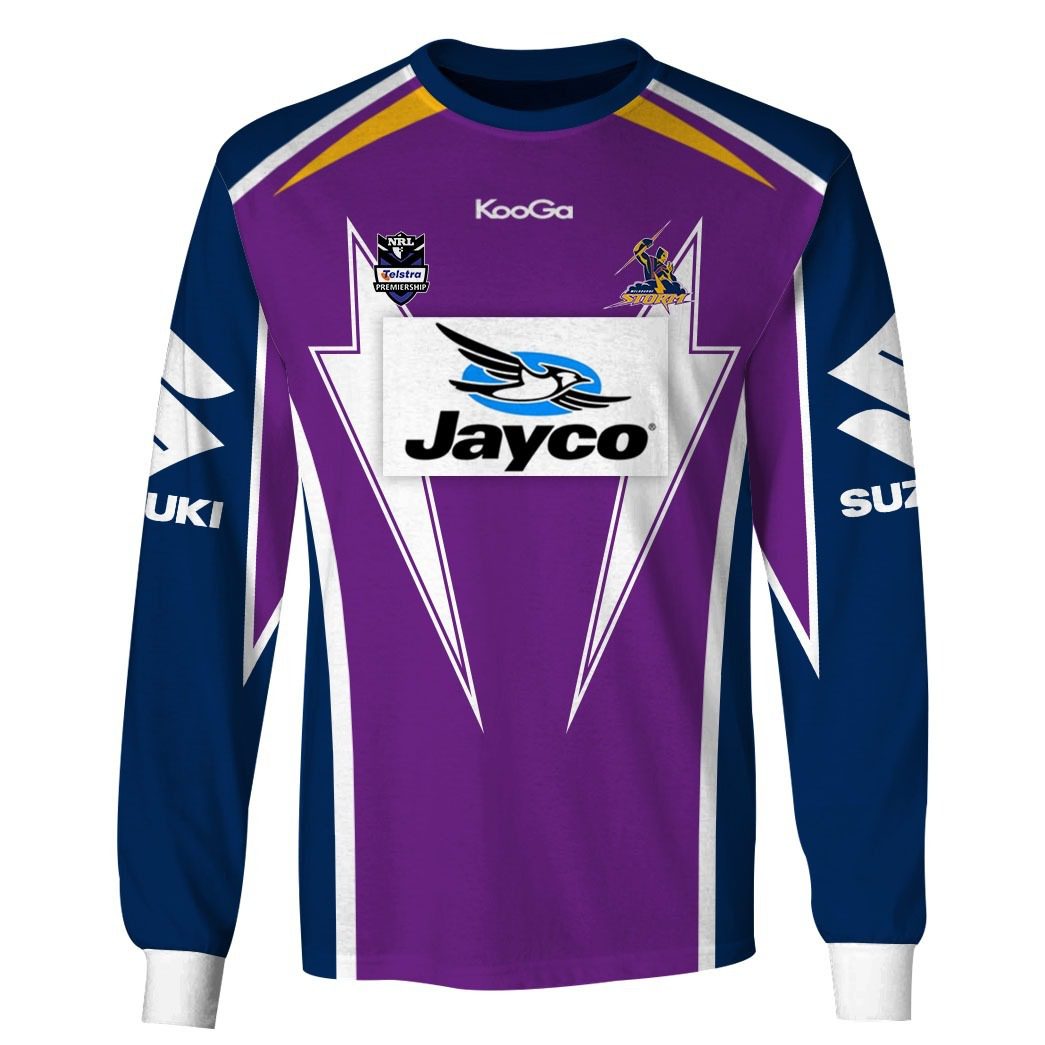 NRL Melbourne Storm Custom Name Number 2010 ARL/NRL Home Jersey Sweatshirt NRL Melbourne Storm Custom Name Number 2010 ARL/NRL Home Jersey Sweatshirt