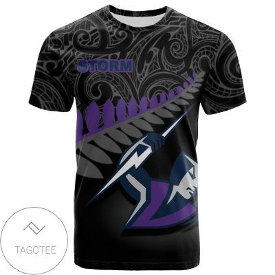 NRL Melbourne Storm Rugby Maori T-Shirt