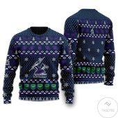 NRL Melbourne Storm Black Purple Ugly Christmas Sweater