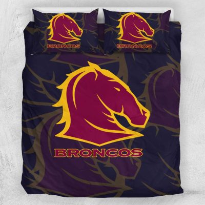 NRL Brisbane Broncos  Bedding Set V6
