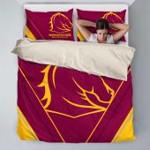 Nrl Brisbane Broncos Maroon Gold Stripes Doona Cover 2.jpg - demo10