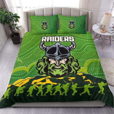 NRL Canberra Raiders ANZAC Day  Bedding Set