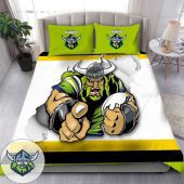NRL Canberra Raiders Fan Art  Bedding Set