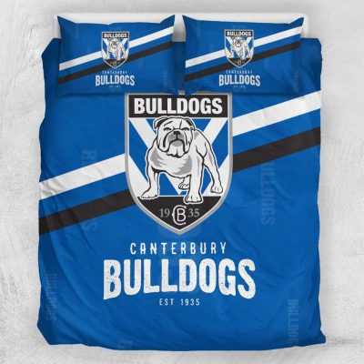 NRL Canterbury-Bankstown Bulldogs Blue Special  Bedding Set