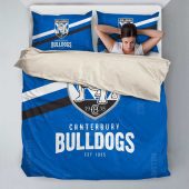 Nrl Canterbury Bankstown Bulldogs Blue Special Doona Cover Woman Lying King Cal King 1.jpg - demo10
