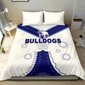Nrl Canterbury Bankstown Bulldogs Simple Indigenous Doona Cover 4.jpg - demo10