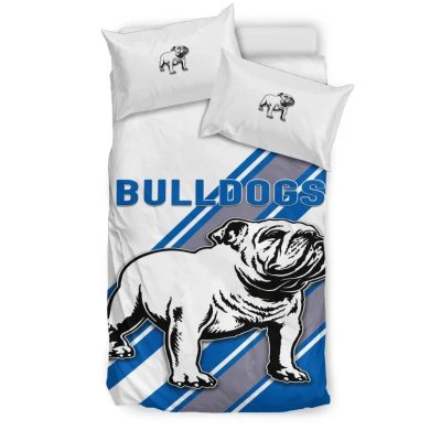 NRL Canterbury-Bankstown Bulldogs Simple Style  Bedding Set