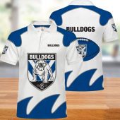 NRL Canterbury-Bankstown Bulldogs White Polo Shirt