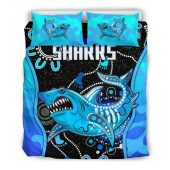 Nrl Cronulla Sutherland Sharks Anzac Day Unique Indigenous Doona Cover 3.jpg - demo10