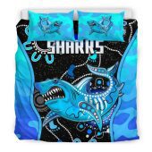 Nrl Cronulla Sutherland Sharks Anzac Day Unique Indigenous Doona Cover 5.jpg - demo10