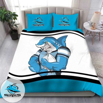 NRL Cronulla-Sutherland Sharks Fan Art  Bedding Set