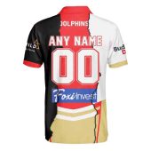 Nrl Dolphins Custom Name Number 2023 Mix Jersey Polo Shirt Back.jpg - demo10