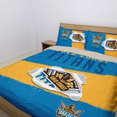 Nrl Gold Coast Titans Big Logo Scratch Doona Cover Queen.jpg - demo10