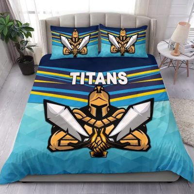 NRL Gold Coast Titans Gladiator  Bedding Set