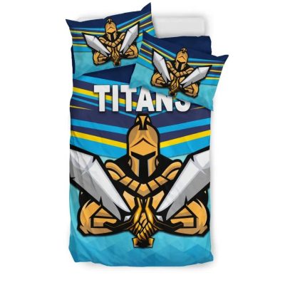 NRL Gold Coast Titans Gladiator  Bedding Set