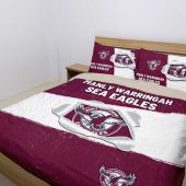 Nrl Manly Warringah Sea Eagles Big Logo Doona Cover Queen.jpg - demo10
