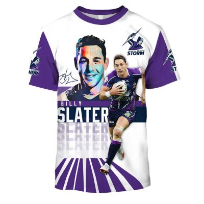 NRL Melbourne Storm Billy Slater T-Shirt