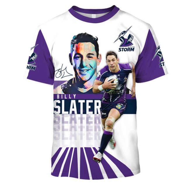 NRL Melbourne Storm Billy Slater T-Shirt