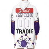 Nrl Melbourne Storm Custom Name Number 2023 Indigenous Jersey Fleece Oodie Back.jpg - demo10
