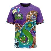 Nrl Melbourne Storm Custom Name Number Special Design Naidoc T Shirt Front.jpg - demo10
