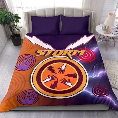 NRL Melbourne Storm  Bedding Set V6