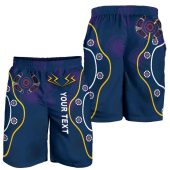 Nrl Melbourne Storm Indigenous Champion Custom Text Beach Shorts 2.jpg - demo10