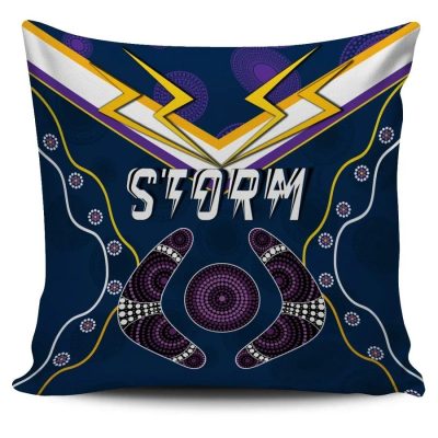 NRL Melbourne Storm Indigenous Champion Square Pillow Set