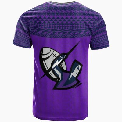 NRL Melbourne Storm Polynesian T-Shirt
