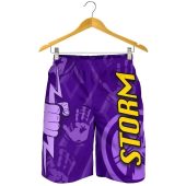 Nrl Melbourne Storm Simple Indigenous Beach Shorts V1 1.jpg - demo10