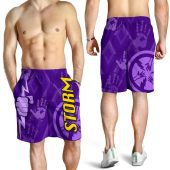 Nrl Melbourne Storm Simple Indigenous Beach Shorts V1 3.jpg - demo10