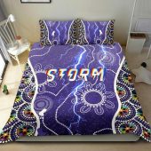Nrl Melbourne Storm Unique Indigenous Doona Cover 2.jpeg - demo10