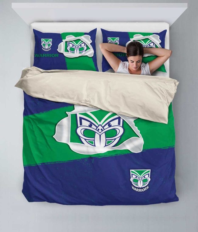NRL New Zealand Warriors Big Logo  Bedding Set