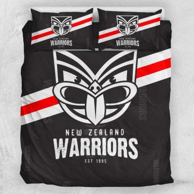 NRL New Zealand Warriors EST 1995  Bedding Set